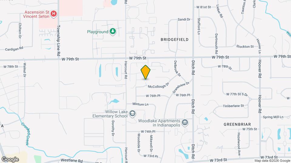 1761 Park N Ln Map and Location Details