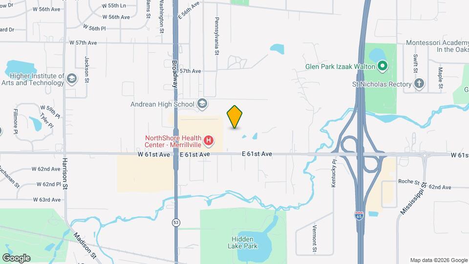 354 E 60th Dr Map and Location Details