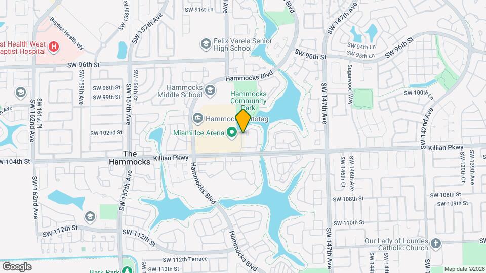 15060 SW 103rd Terrace Map and Location Details