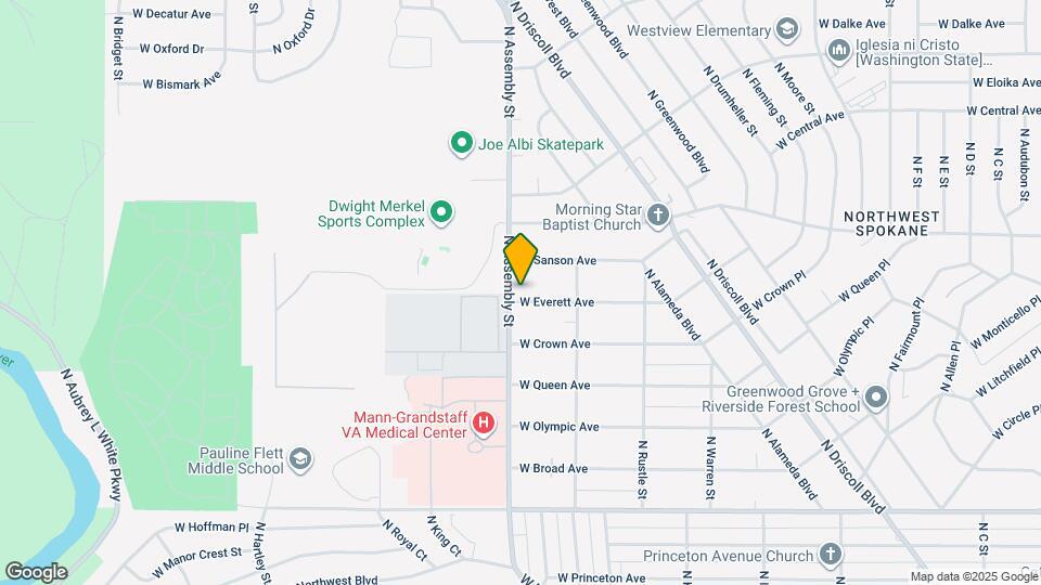 4324 W Everett Ave Map and Location Details
