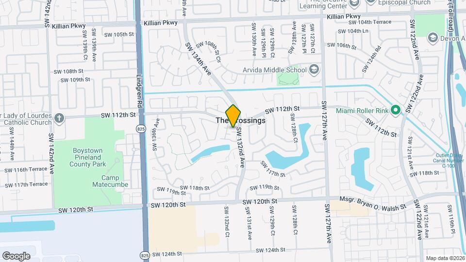 13257 SW 113th Terrace Map and Location Details