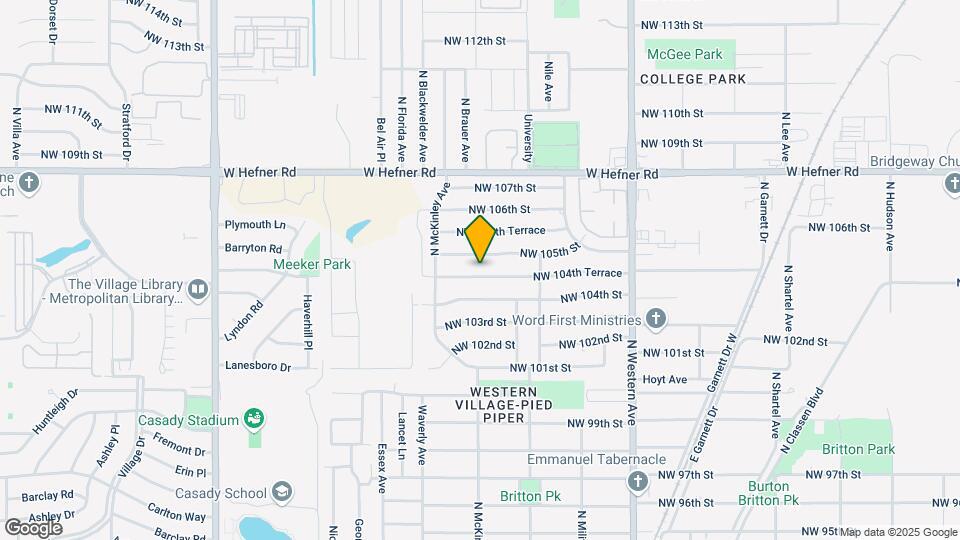 1409 NW 104th Terrace Map and Location Details