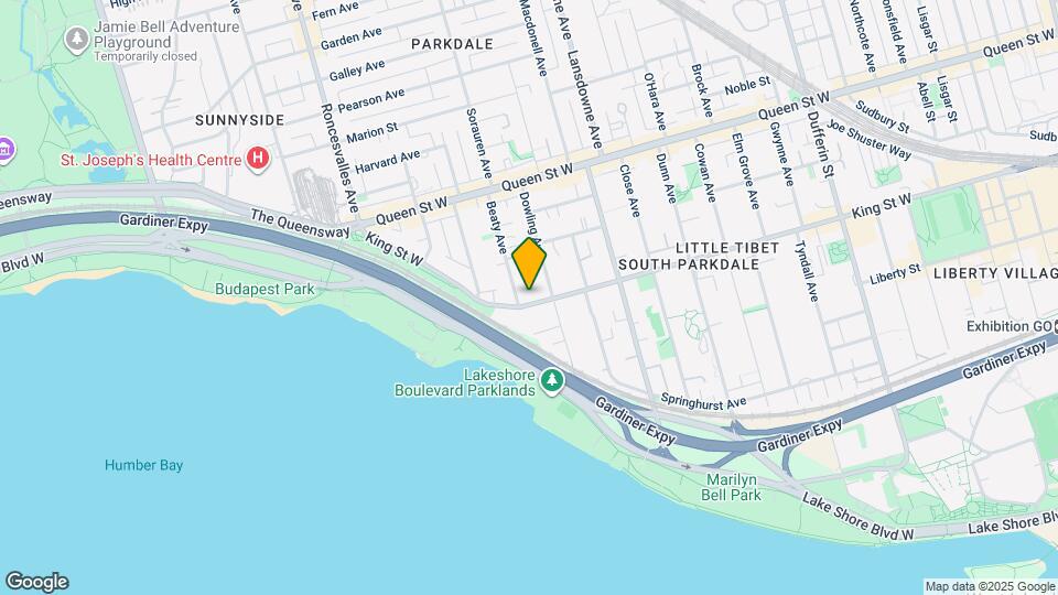 1492 King St W Map and Location Details