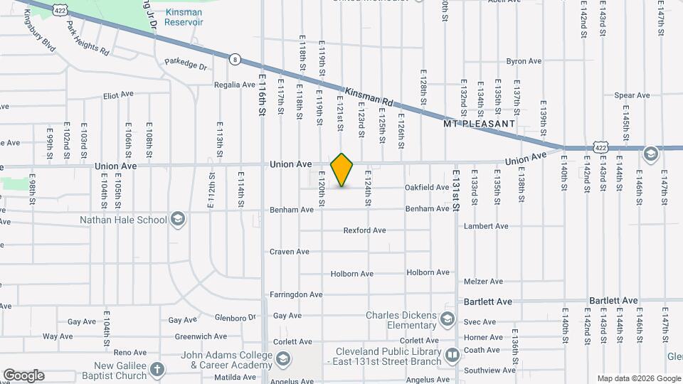 12112 Oakfield Ave Map and Location Details