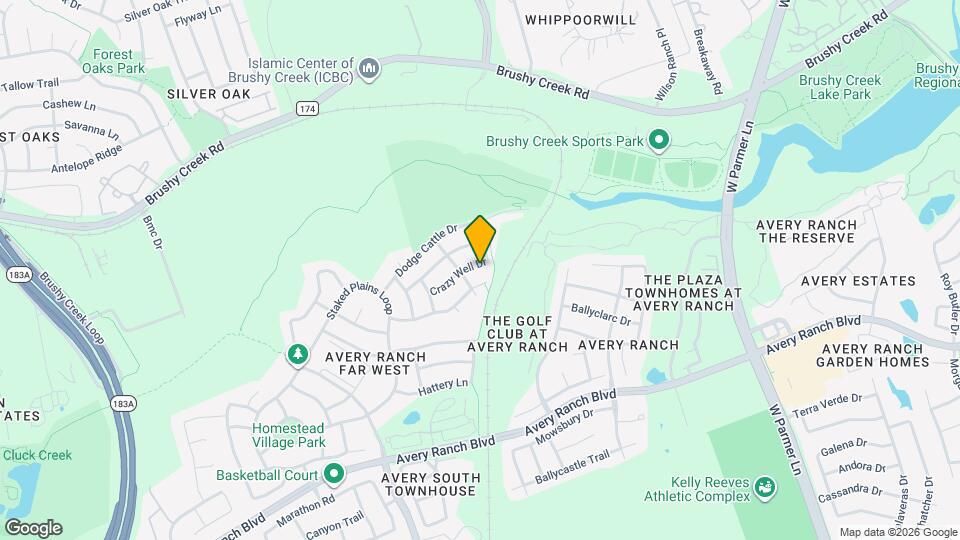 11113 Crazy Well Dr Map and Location Details