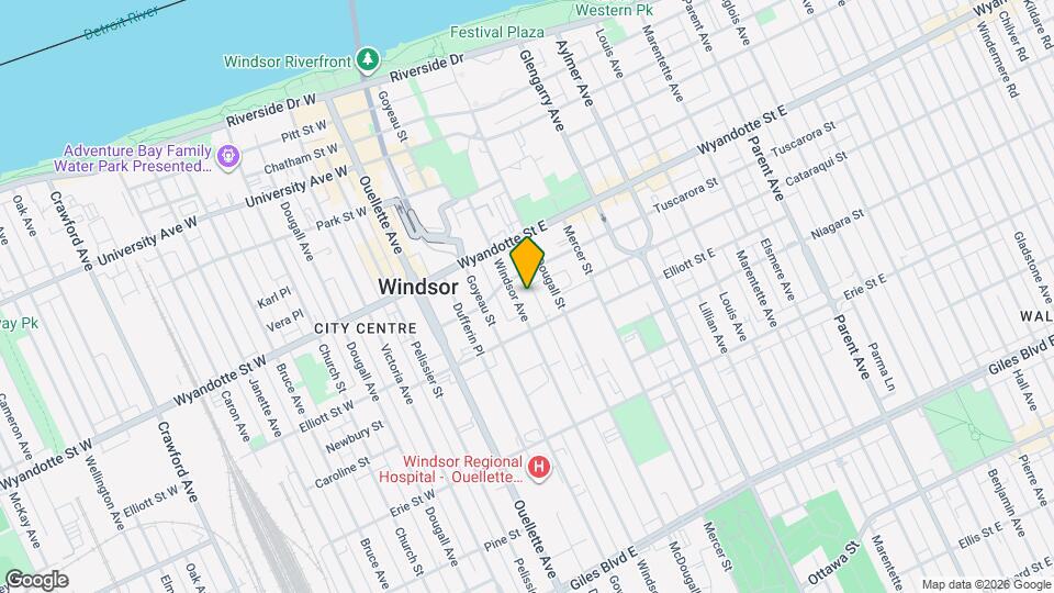 738 Windsor Ave Map and Location Details