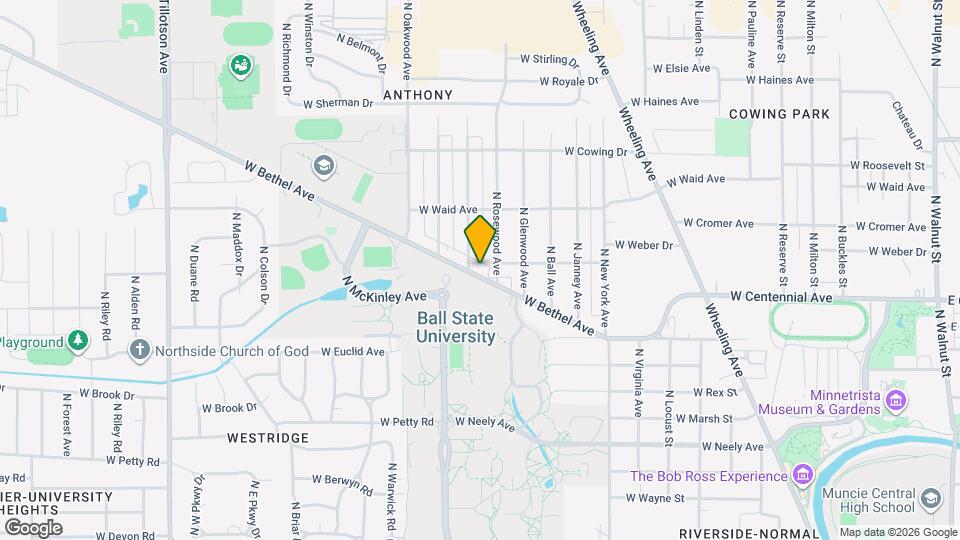 1712 W Bethel Ave Map and Location Details