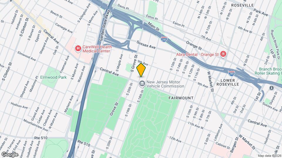 146 Hollywood Ave Map and Location Details