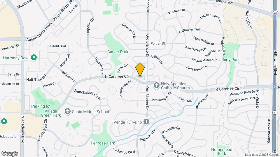 4710 N Carefree Cir Map and Location Details