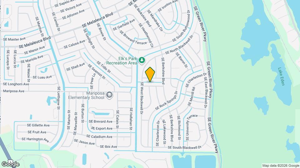 2831 SE Hutchings Ave Map and Location Details