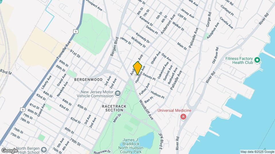 25 Hamilton Ave Mapa y Detalles de la Ubicación