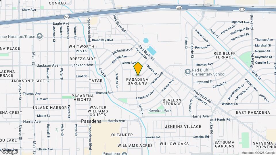 601 Alvin St Map and Location Details