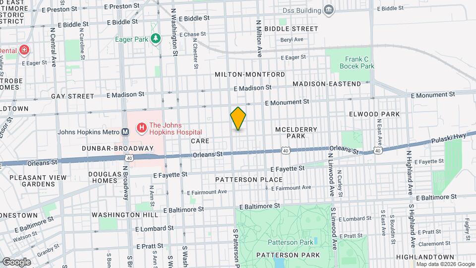 2310 Jefferson St Map and Location Details