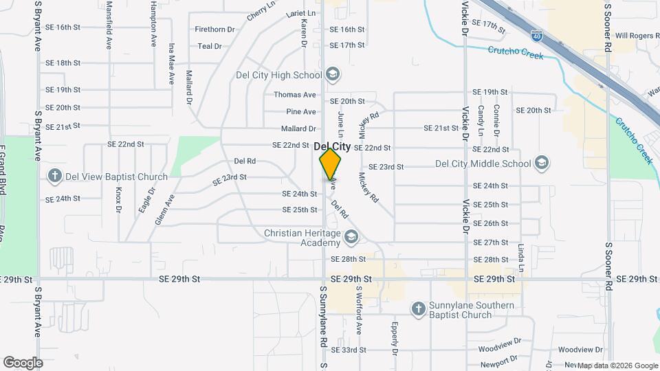 2317 Doris Ave Map and Location Details