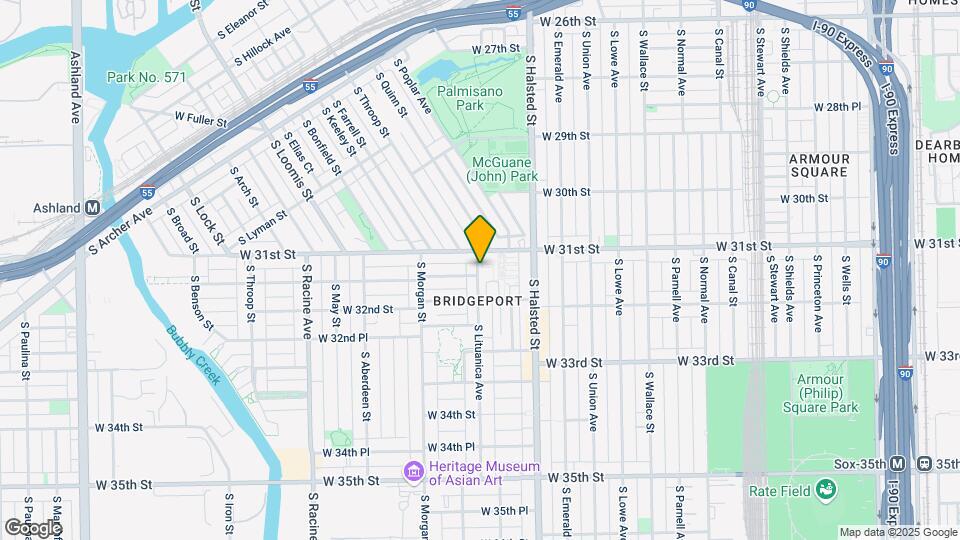 3133 S Lituanica Ave Mapa y Detalles de la Ubicación