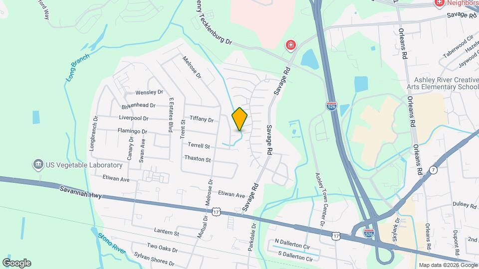 2318 N England Ct Map and Location Details