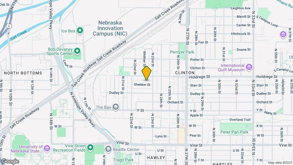 2280 Sheldon St Map and Location Details