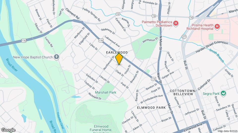 2927 Columbia Ave Map and Location Details