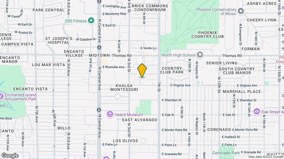 340 E Virginia Cir Map and Location Details