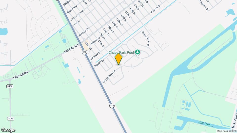1110 Chase Park Dr Map and Location Details