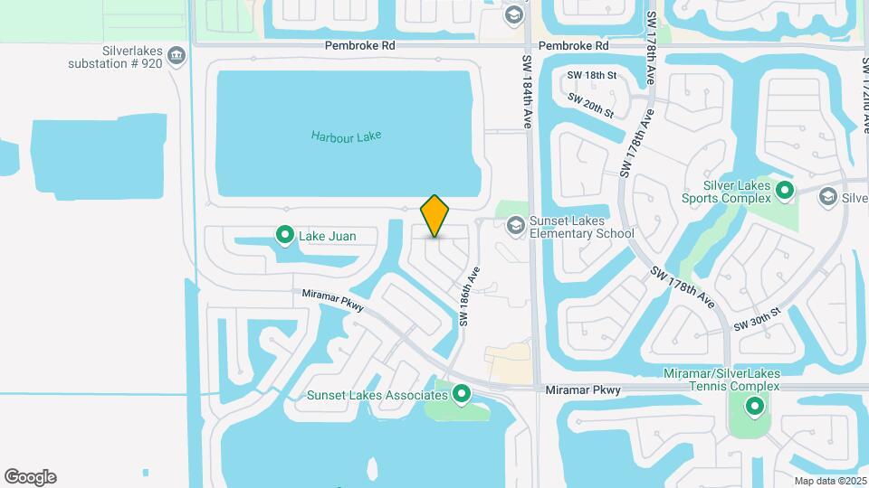 2614 SW 188th Ave Map and Location Details