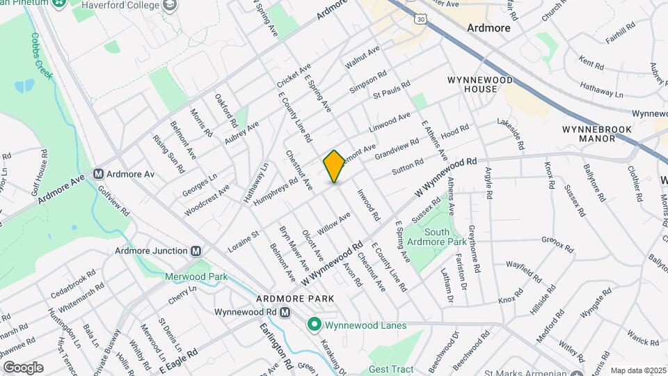 2538 E County Line Rd Map and Location Details