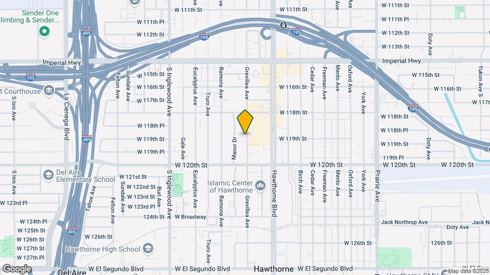11895 Grevillea Ave Mapa y Detalles de la Ubicación