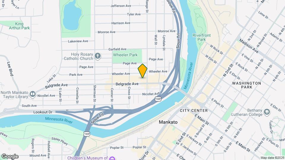 312 Belgrade Ave Map and Location Details