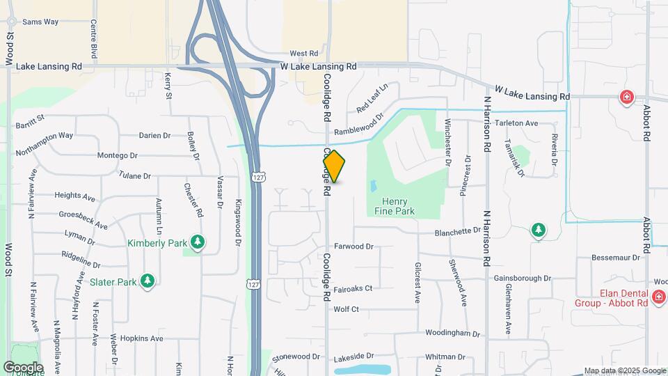 1856 Coolidge Rd Map and Location Details