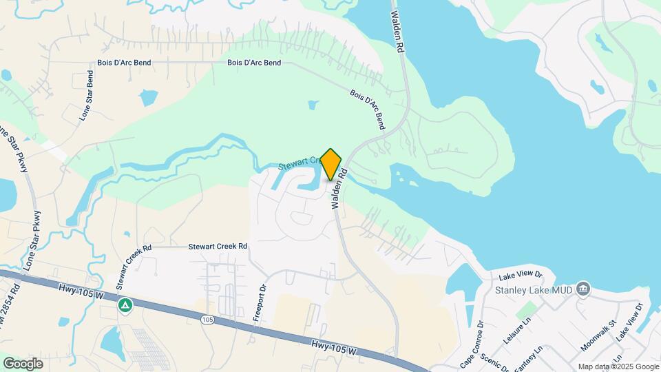 Lakeside Conroe Mapa y Detalles de la Ubicación