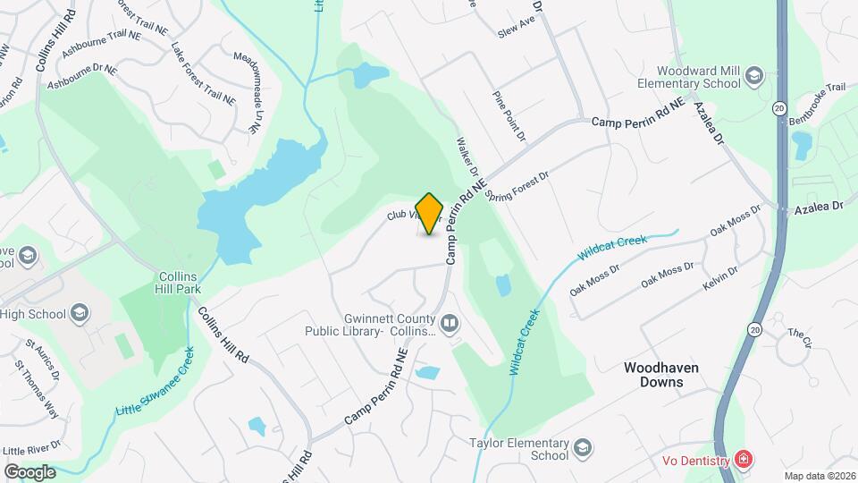 2075 Palmer Ct, Unit 101 Map and Location Details