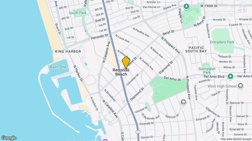 627 N Guadalupe Ave Map and Location Details