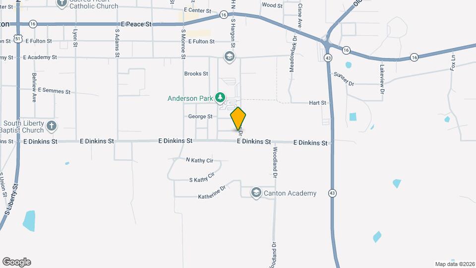 768 Grand St Map and Location Details