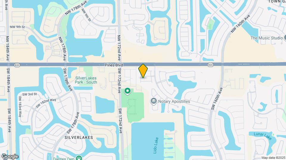 16881 SW 1st Manor Map and Location Details