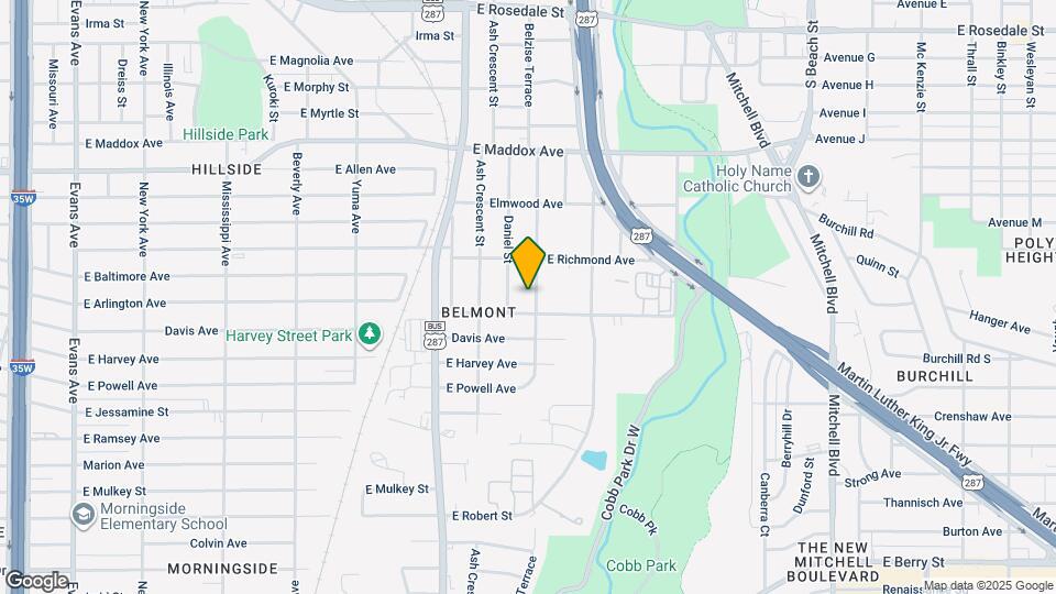 2112 Belzise Terrace Map and Location Details