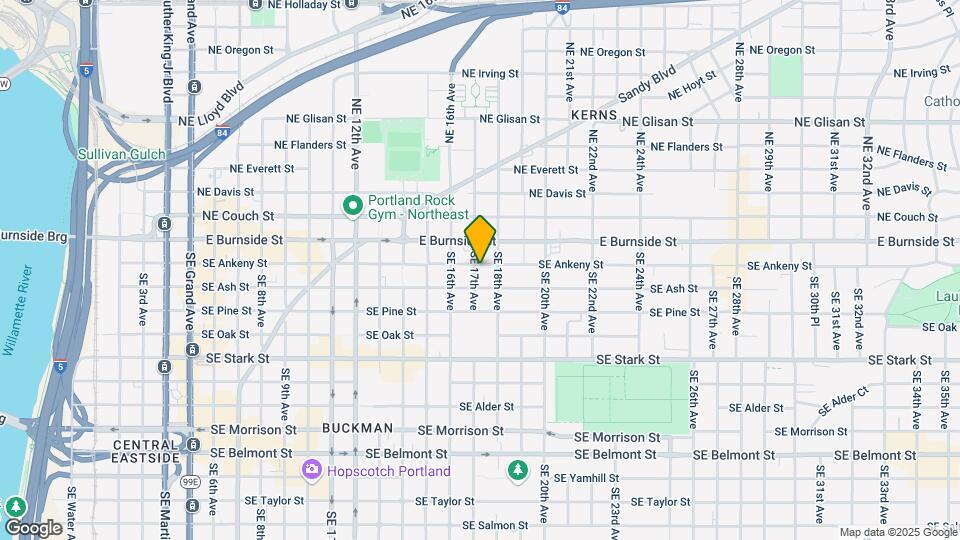 1704 Southeast Ankeny Street, Unit Apt A Map and Location Details