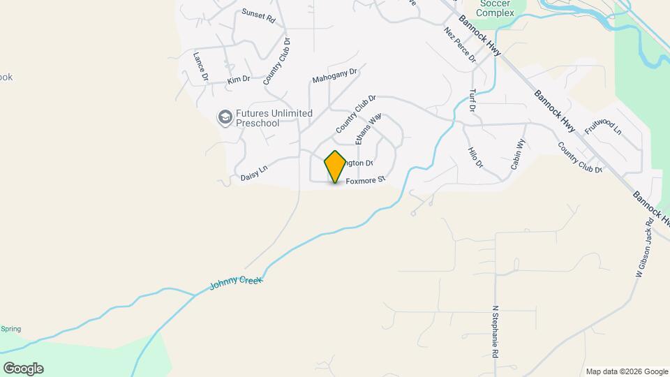 1605 Foxmore St Map and Location Details