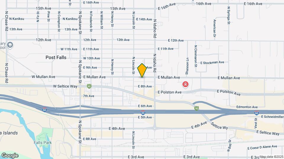 811 N Grant St Map and Location Details
