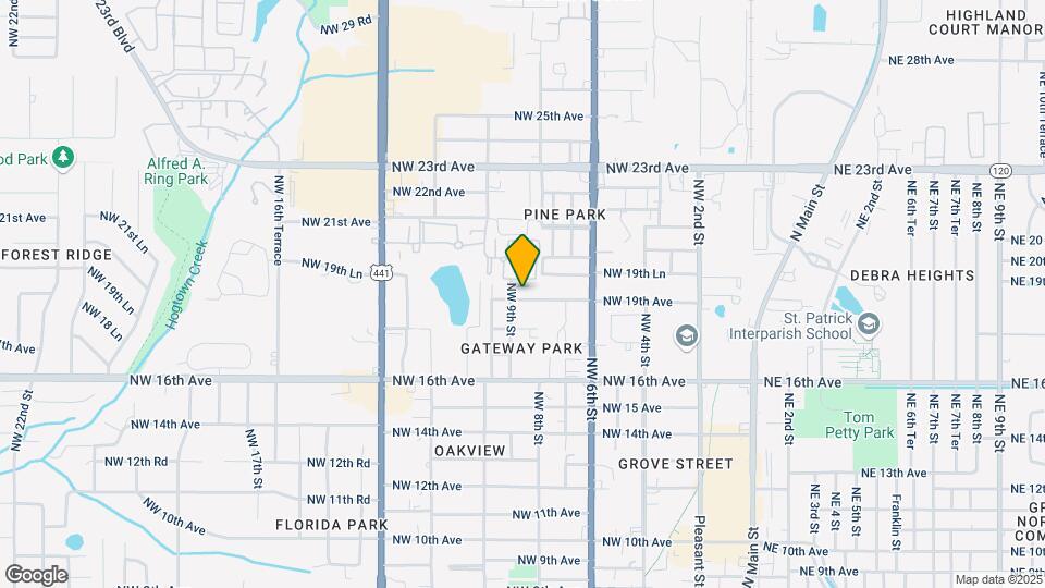 820 NW 19th Ave Map and Location Details