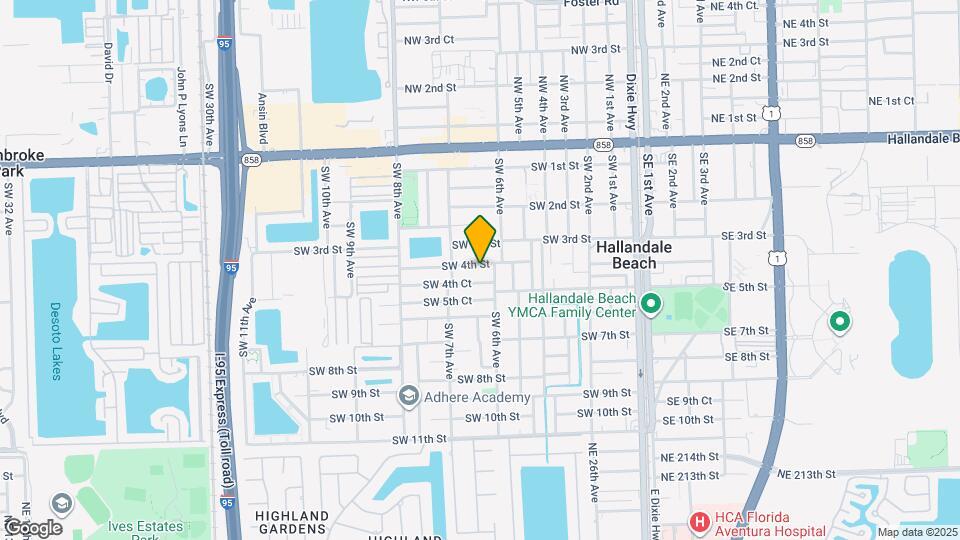 617 SW 4th St Mapa y Detalles de la Ubicación