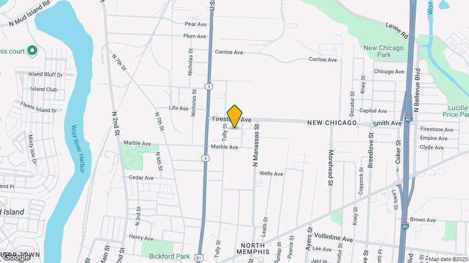 701 Lyman Ave Map and Location Details