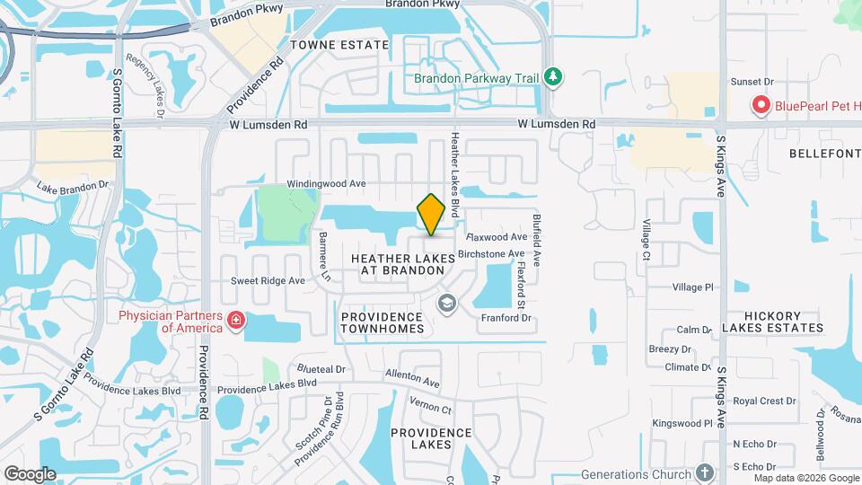 1212 Alpine Lake Dr Mapa y Detalles de la Ubicación