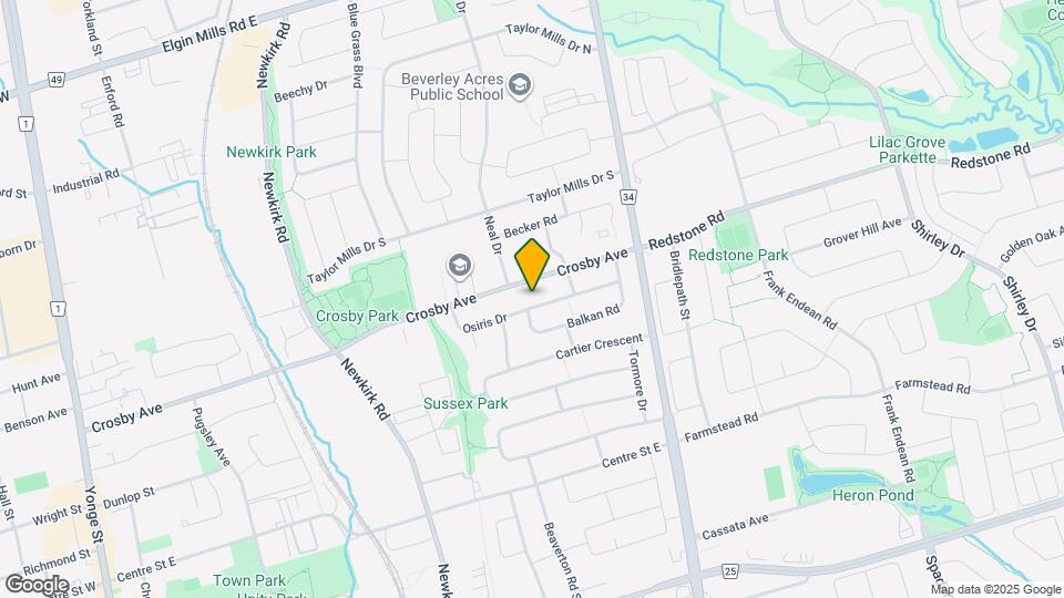 381 Osiris Dr Map and Location Details