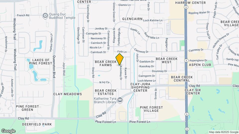 4407 Kevinkay Dr Map and Location Details