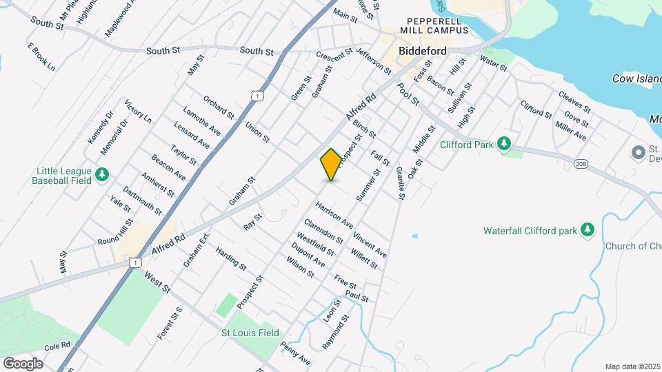 73 Prospect St, Unit 201 Map and Location Details
