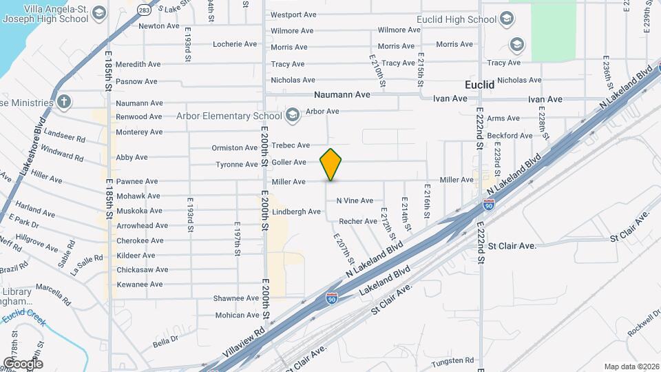 20664 Miller Ave Map and Location Details