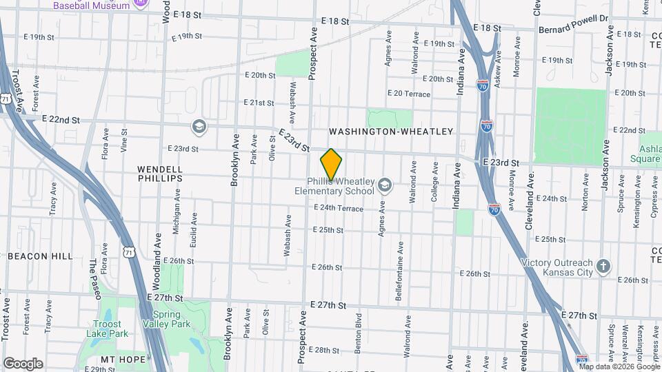 2407 Montgall Ave Map and Location Details