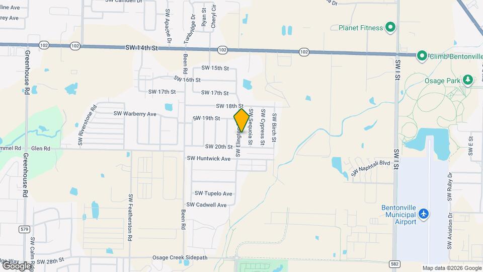 1909 SW Elington St Map and Location Details