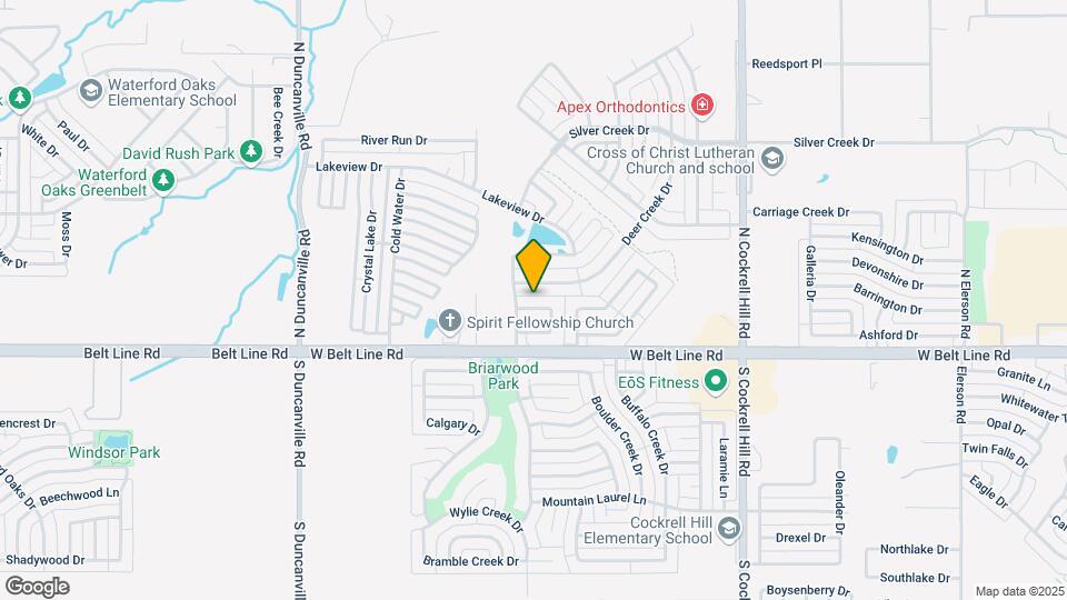 1629 Laurel Springs Ct Map and Location Details