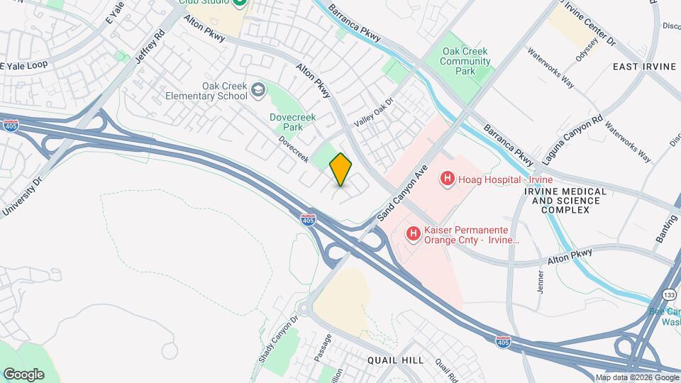 61 Dovecreek Map and Location Details